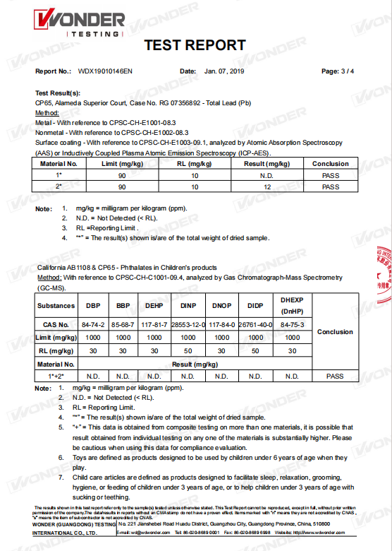 檢測(cè)報(bào)告